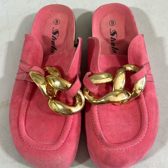 She in, size 8, pink and gold - Picture 1 of 3